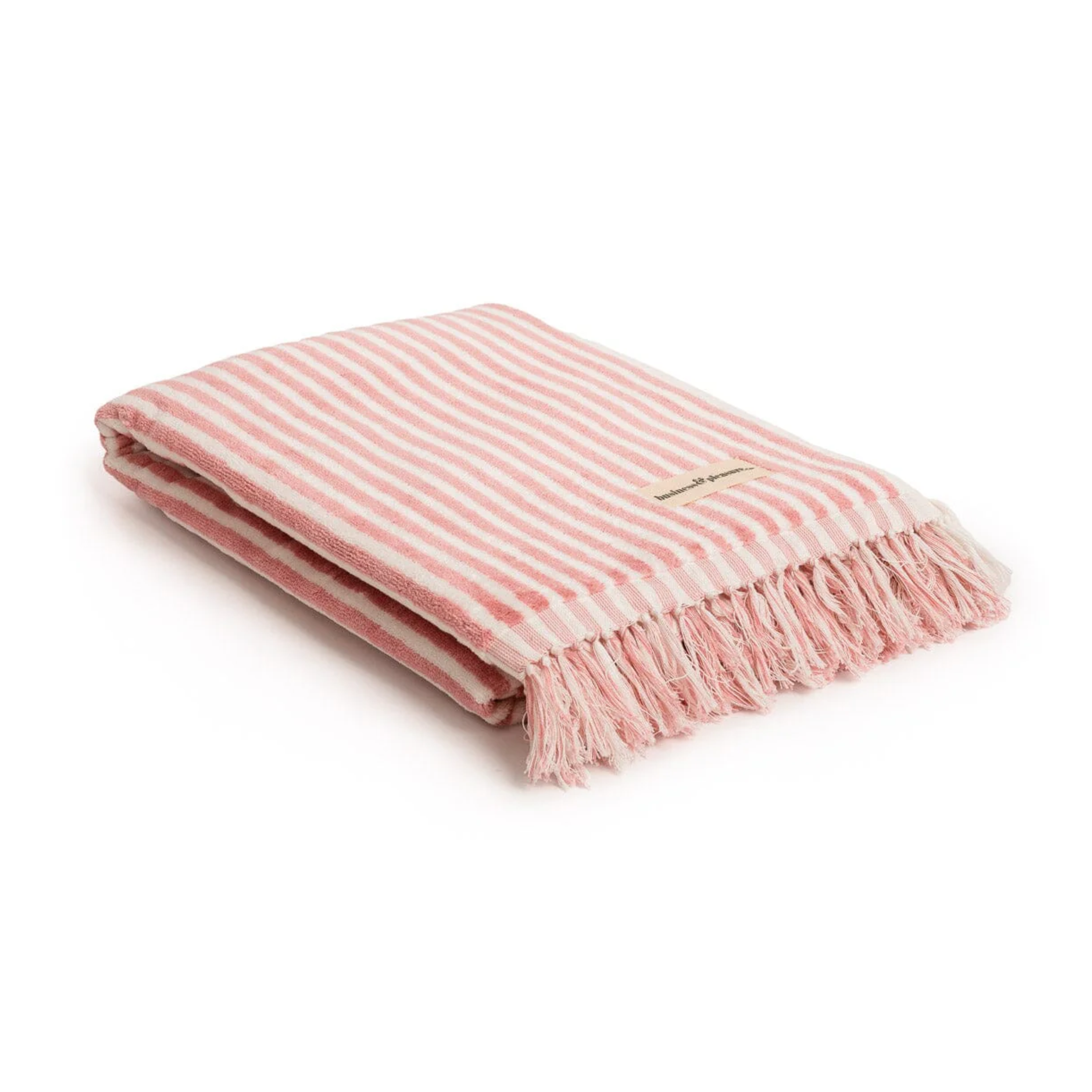 Beach Towel Laurens Pink Stripe