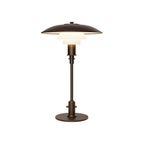 PH 3/2 Aged Brass Opal Table Lamp